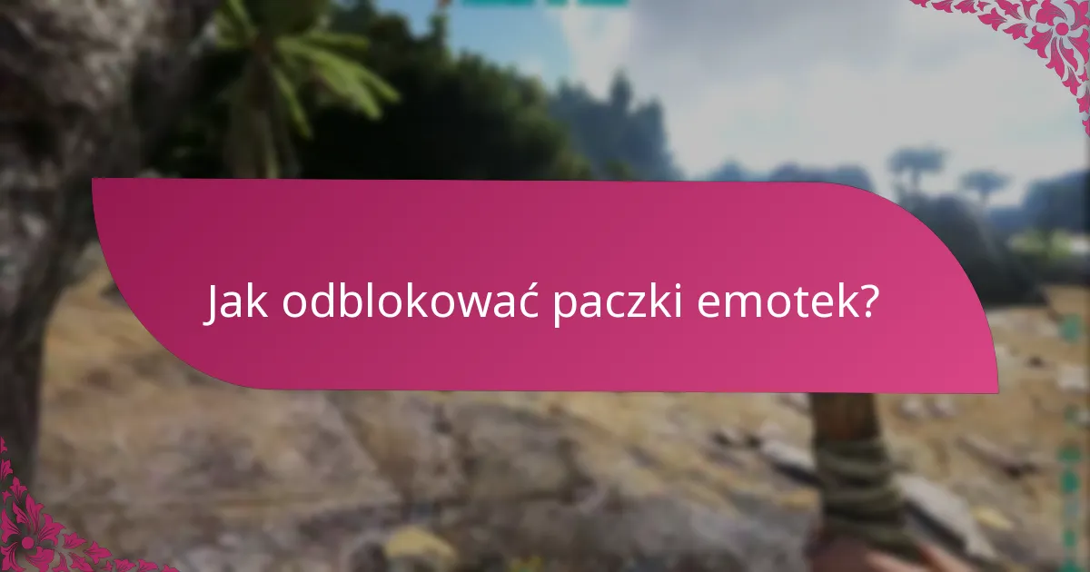Jakie są wydarzenia sezonowe związane z paczkami emotek?