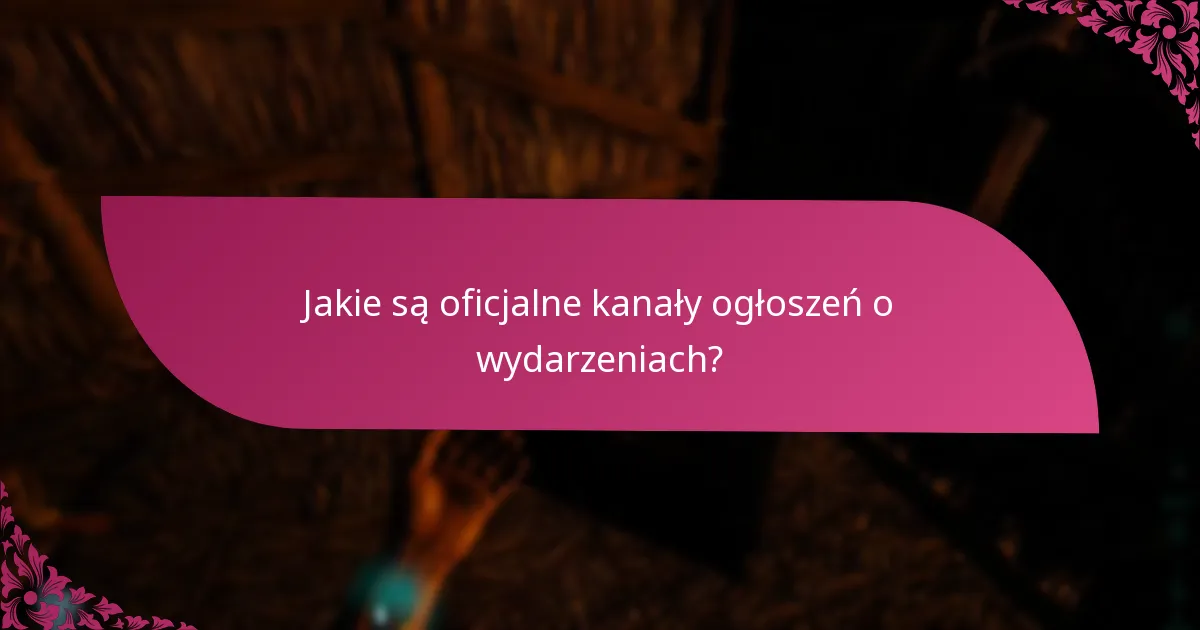 Które platformy są najbardziej wiarygodne dla ogłoszeń o wydarzeniach?