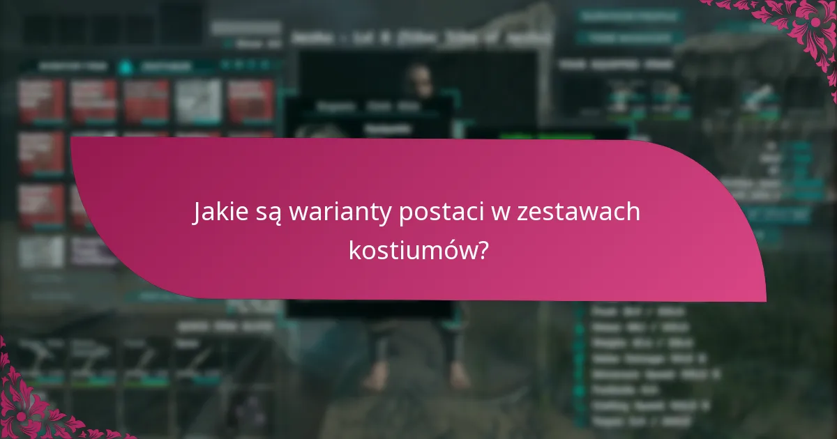 Jakie są ryzyka związane z zgłaszaniem zestawów kostiumów?
