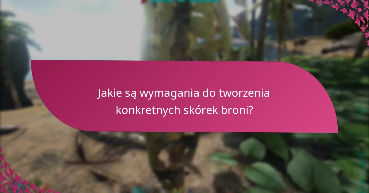 Jak skórki broni porównują się pod względem preferencji graczy?